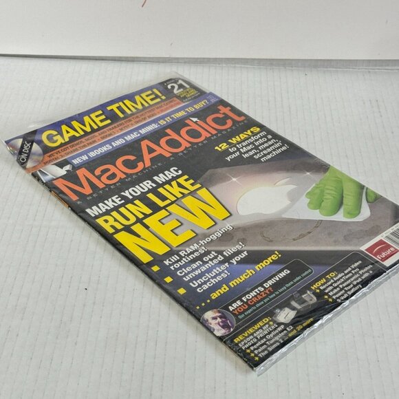 MacAddict Magazine October 2005 Make Your Mac Run Like New w/ CD - Picture 6 of 6